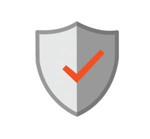 Accuracy and reliabilty Picture of shield with a checkmark